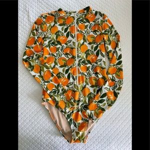 Mott50 Mila - Long Sleeve One Piece Swimsuit - Le’Orangerie